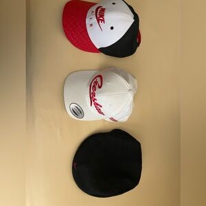 3 X Women hats included: 2 Nike & 1 Crenshaw ball hat